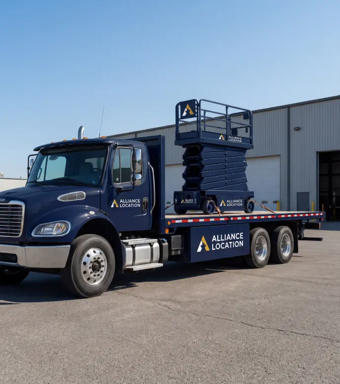 Transport de plateforme élévatrice Alliance Location