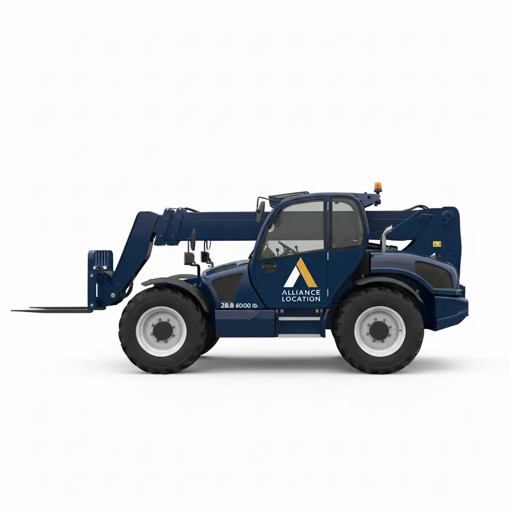 [ctm288.loc] Chariot télescopique Merlo 28.8 6000 Ib à carburant