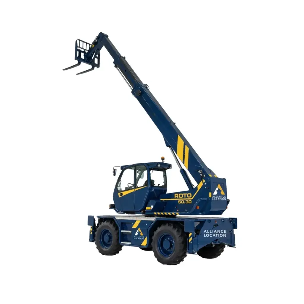 [ctm5030.loc] Merlo ROTO 50.30 Chariot télescopique rotatif 11000 lb Carburant 